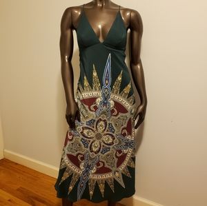 Nicole Miller Mosaic Print Dress Sz 4